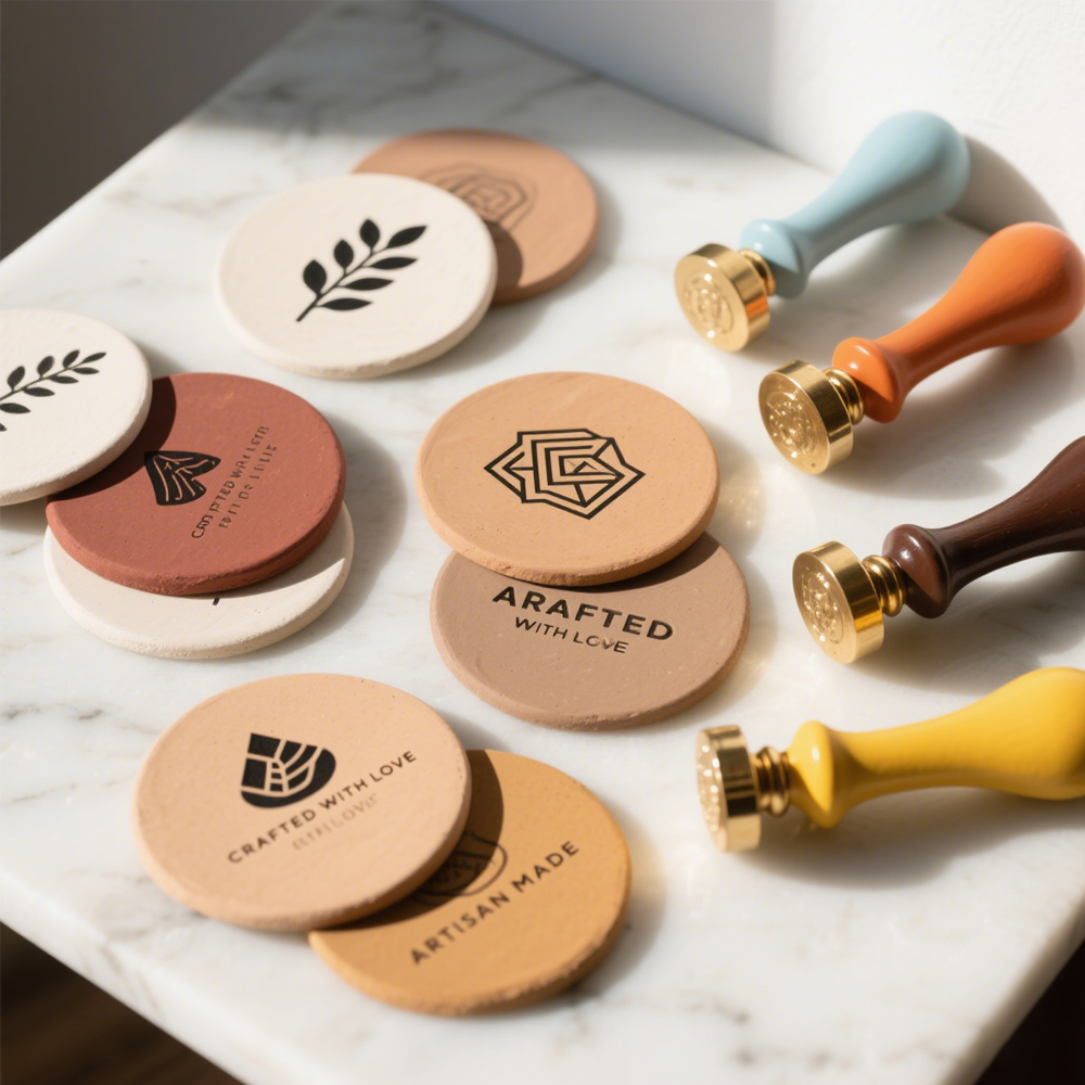 Soap Stamp Custom - تخصيص الطين Stamps شخصية الفخار الطين