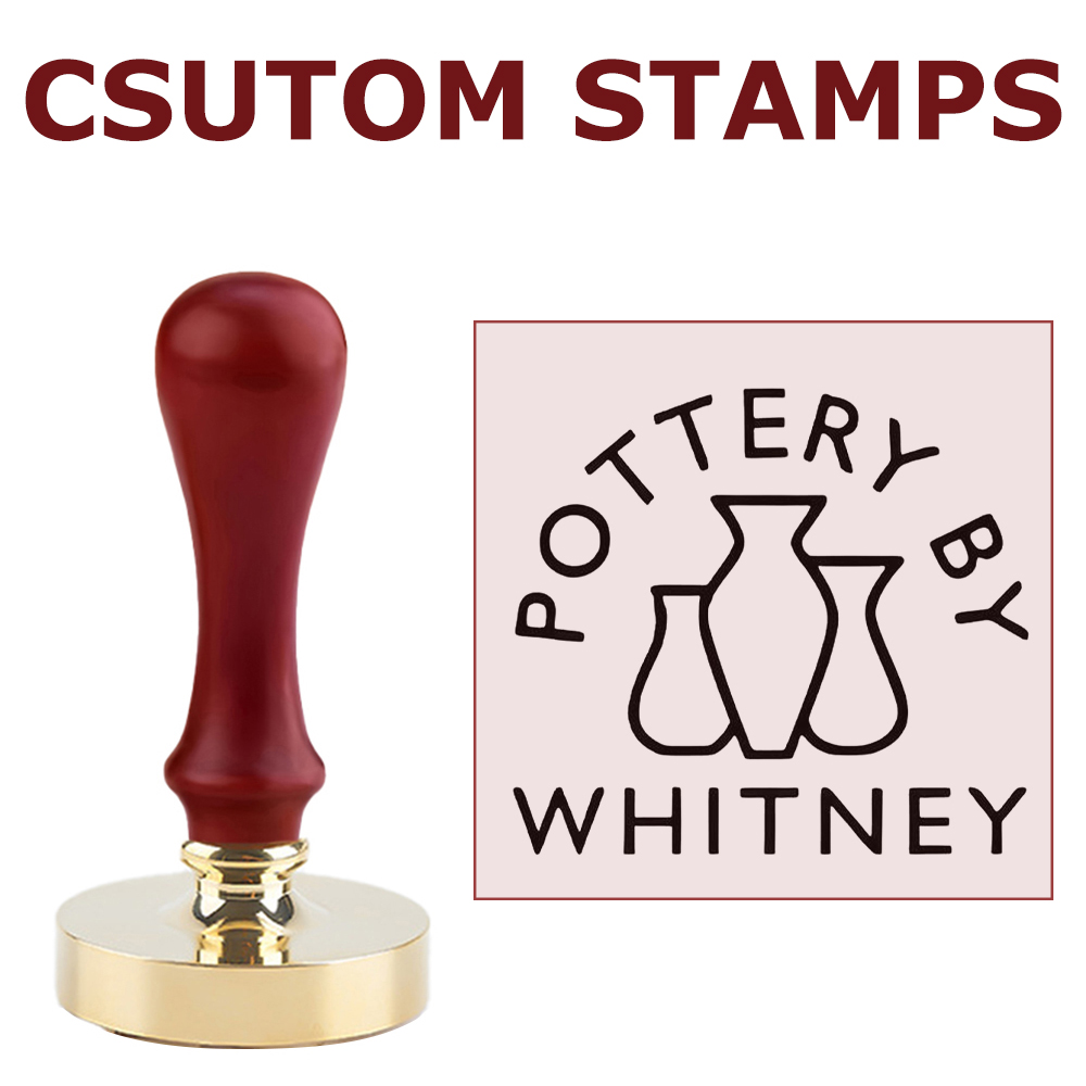Soap Stamp Custom - ختم فخار مخصص لطوابع الطين المخصصة