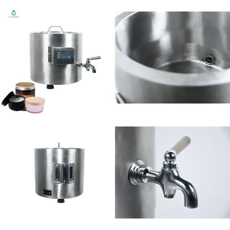 Soap Making Double Boiler - جهاز صهر الشمع والصابون الجديد لعام