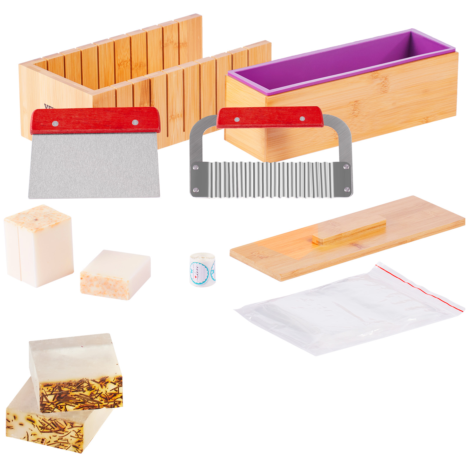 Soap Making Equipment For Beginners - طقم صنع الصابون من VEVOR، صندوق