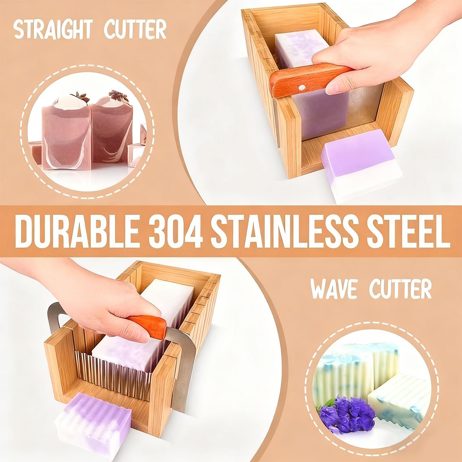 Quick Soap Making - قوالب صنع الصابون مع قواطع لوازم