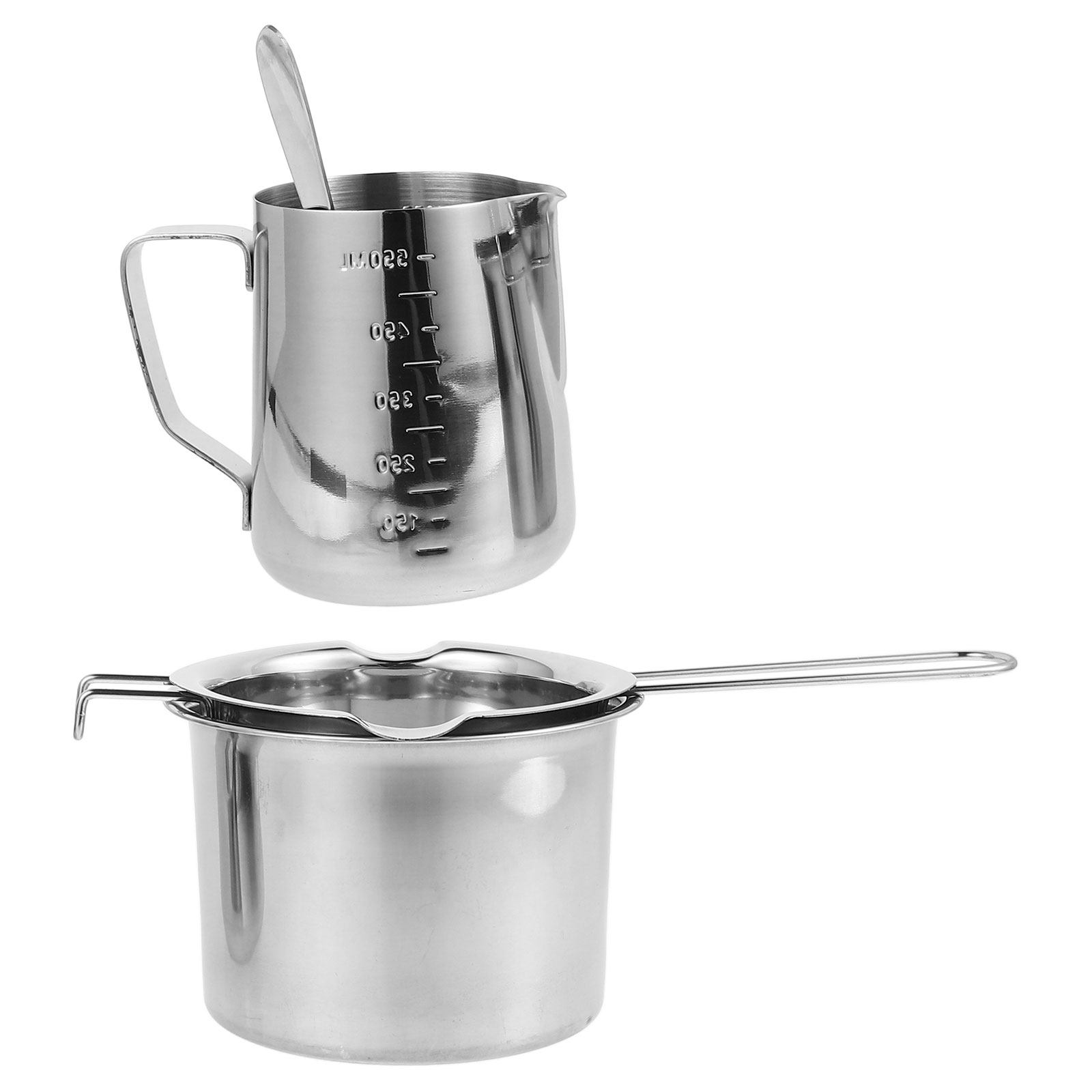 Soap Making Double Boiler - مجموعة أواني صهر من الفولاذ المقاوم