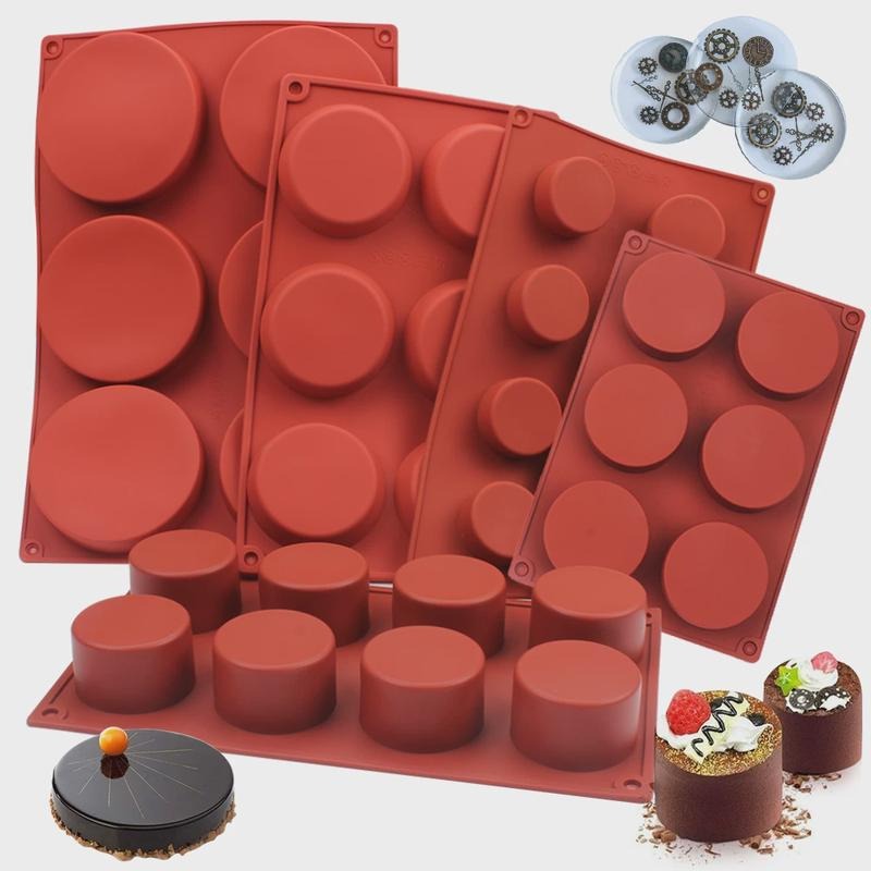 Soap Making Equipment For Beginners - قالب صابون سيليكون دائري، أداة صنع