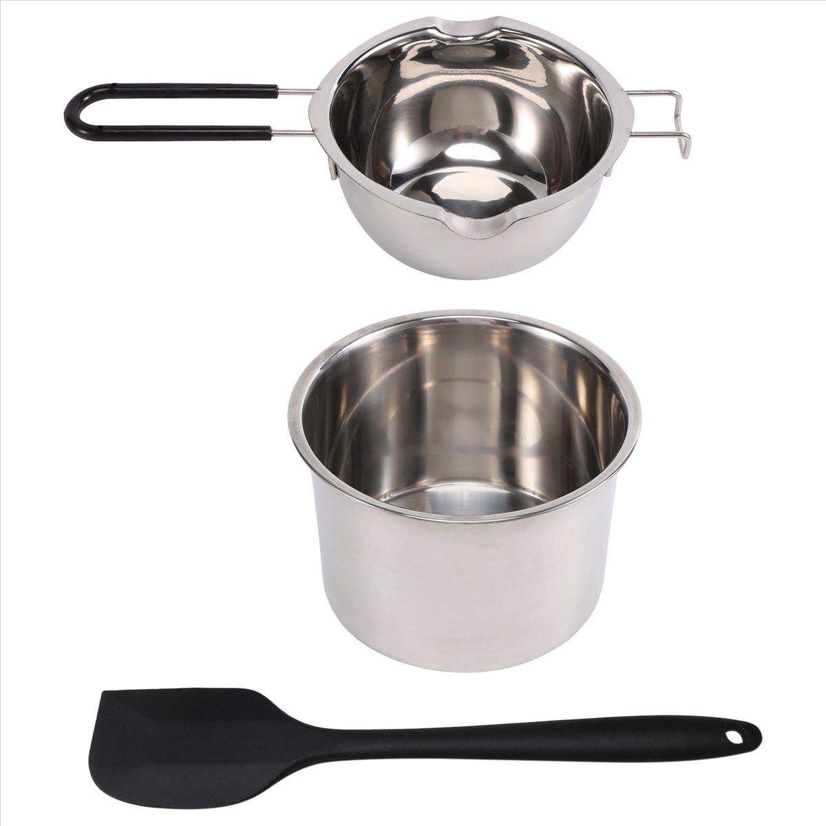 طقم وعاء تسخين مزدوج من ABLQ م - مراجعة Soap Making Double Boiler وسعره