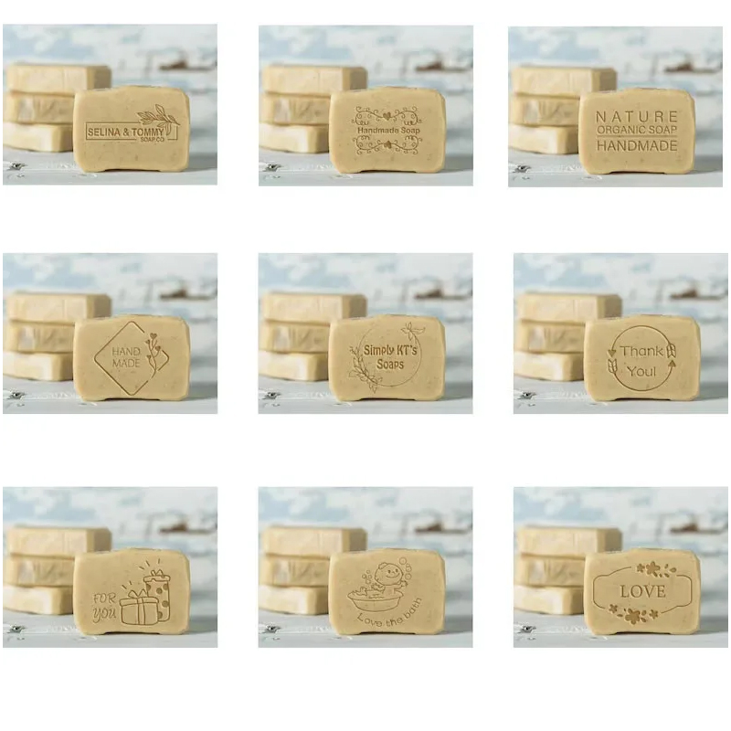 ختم فخار مخصص ختم سيراميك شخصي - مراجعة Soap Stamp Custom وسعره