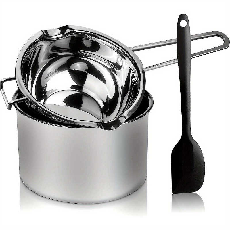 مجموعة وعاء غلاية مزدوجة وعاء  - مراجعة Soap Making Double Boiler وسعره