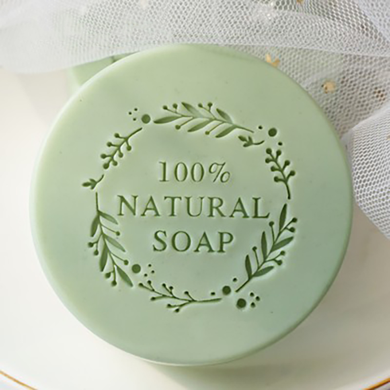 100% صابون طبيعي رسالة زهرة نم - مراجعة Soap Stamp Custom وسعره
