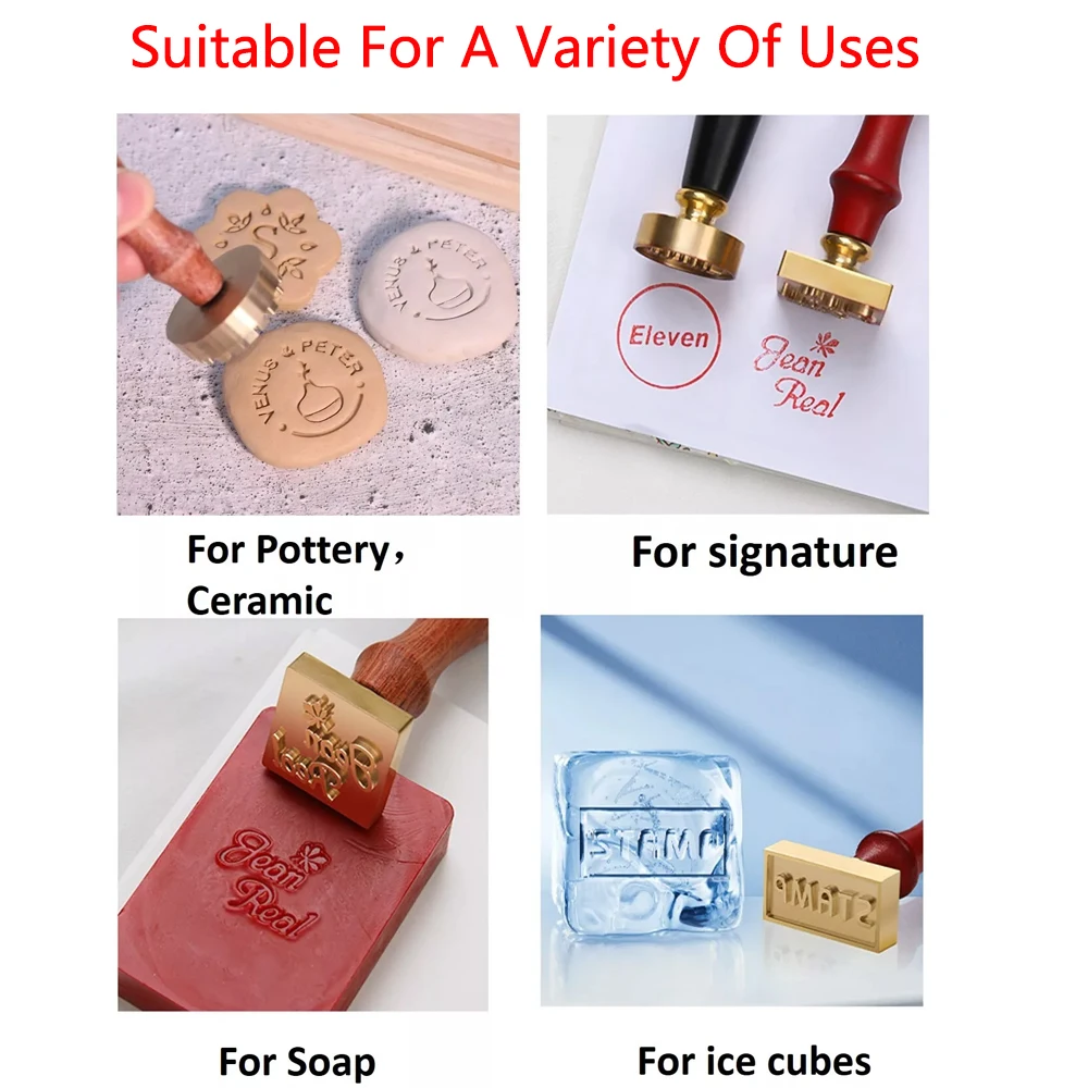 ختم طيني مخصص للفخار والسيرامي - مراجعة Soap Stamp Custom وسعره