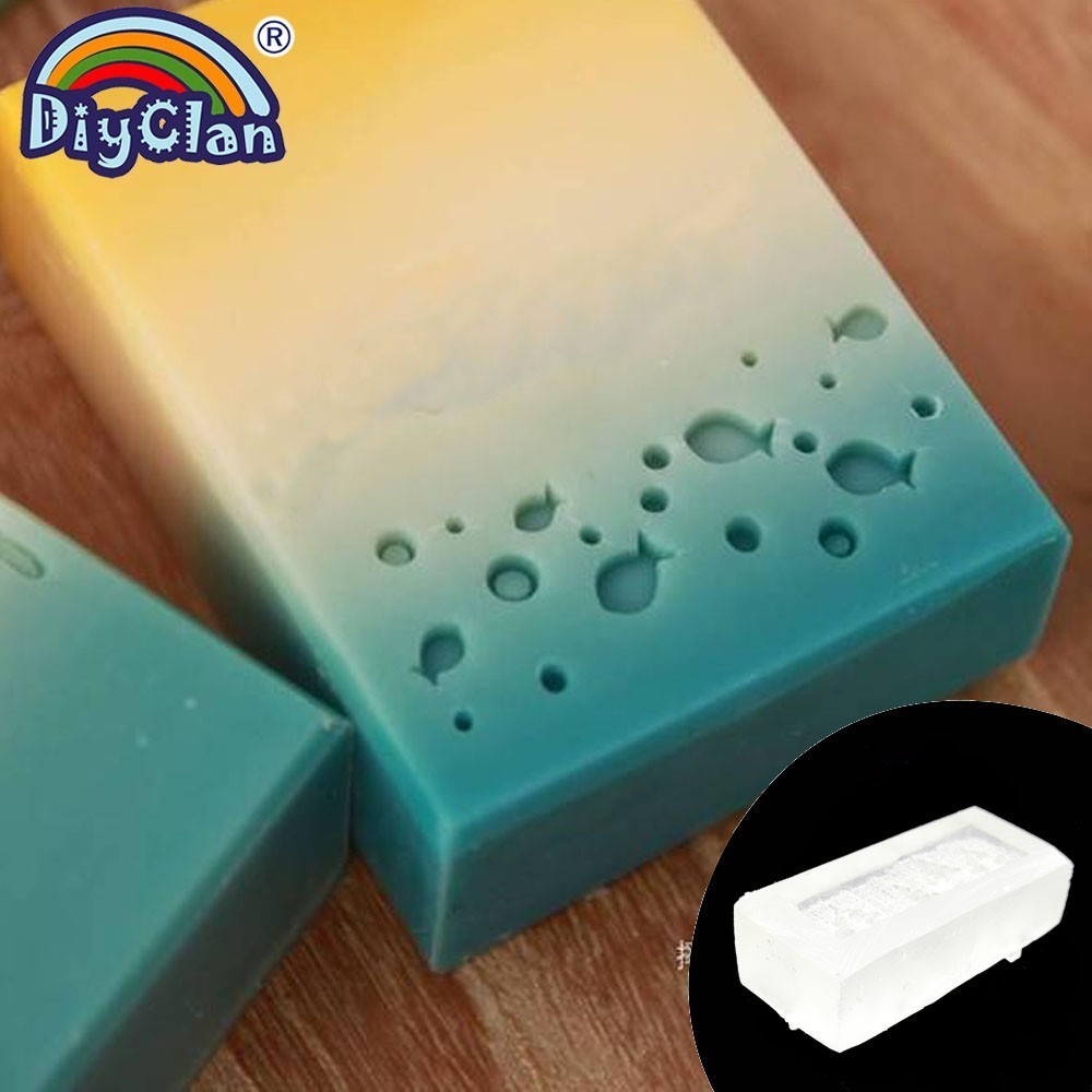 ختم صابون أكريليك شفاف مصنوع ي - مراجعة Soap Stamp Custom وسعره