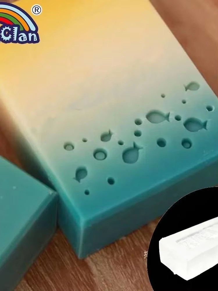 ختم صابون أكريليك شفاف مصنوع ي - مراجعة Soap Stamp Custom وسعره