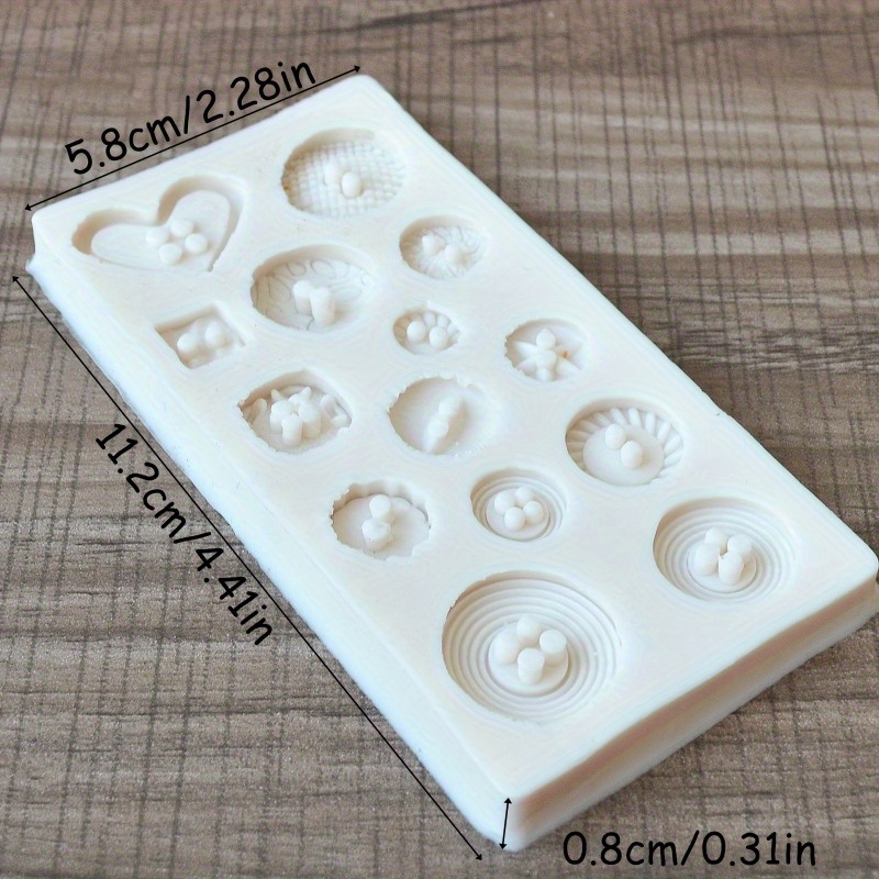 قالب سيليكون على شكل أزرار، قا - مراجعة Soap Making Bar وسعره