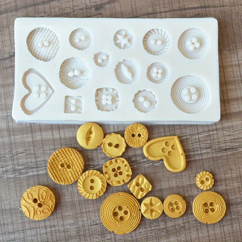 قالب سيليكون على شكل أزرار، قا - مراجعة Soap Making Bar وسعره