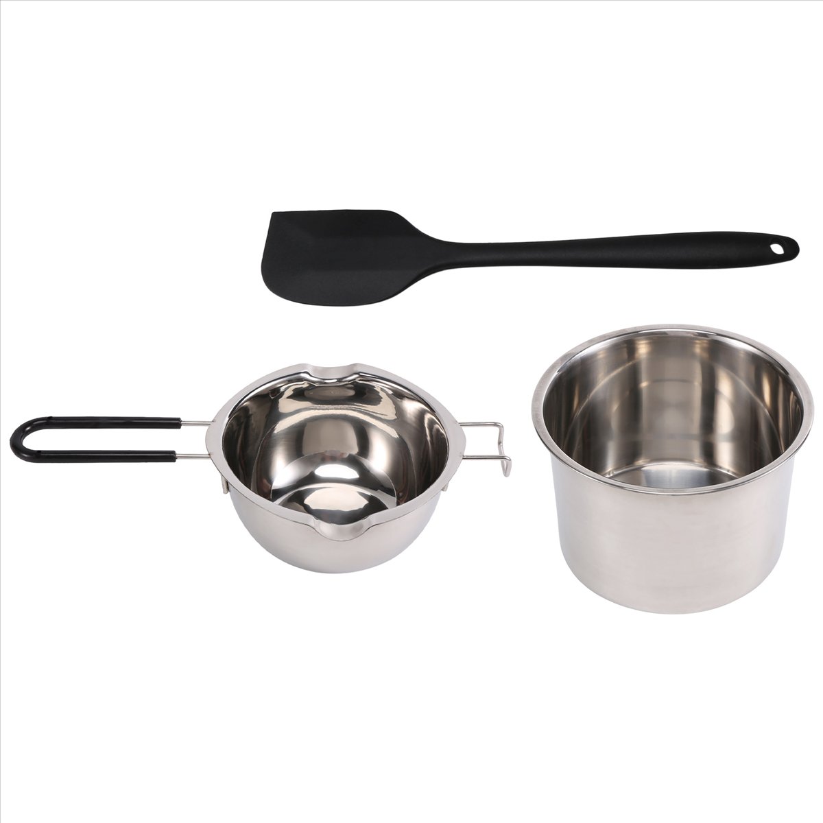 طقم وعاء مزدوج من الفولاذ المق - مراجعة Soap Making Double Boiler وسعره