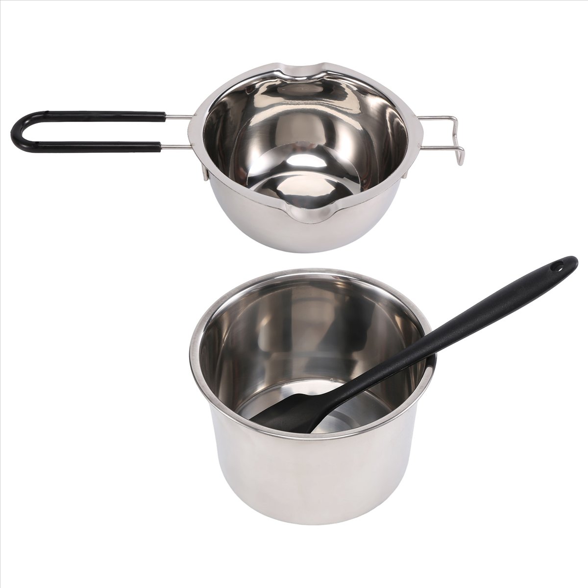 طقم وعاء تسخين مزدوج من الستان - مراجعة Soap Making Double Boiler وسعره