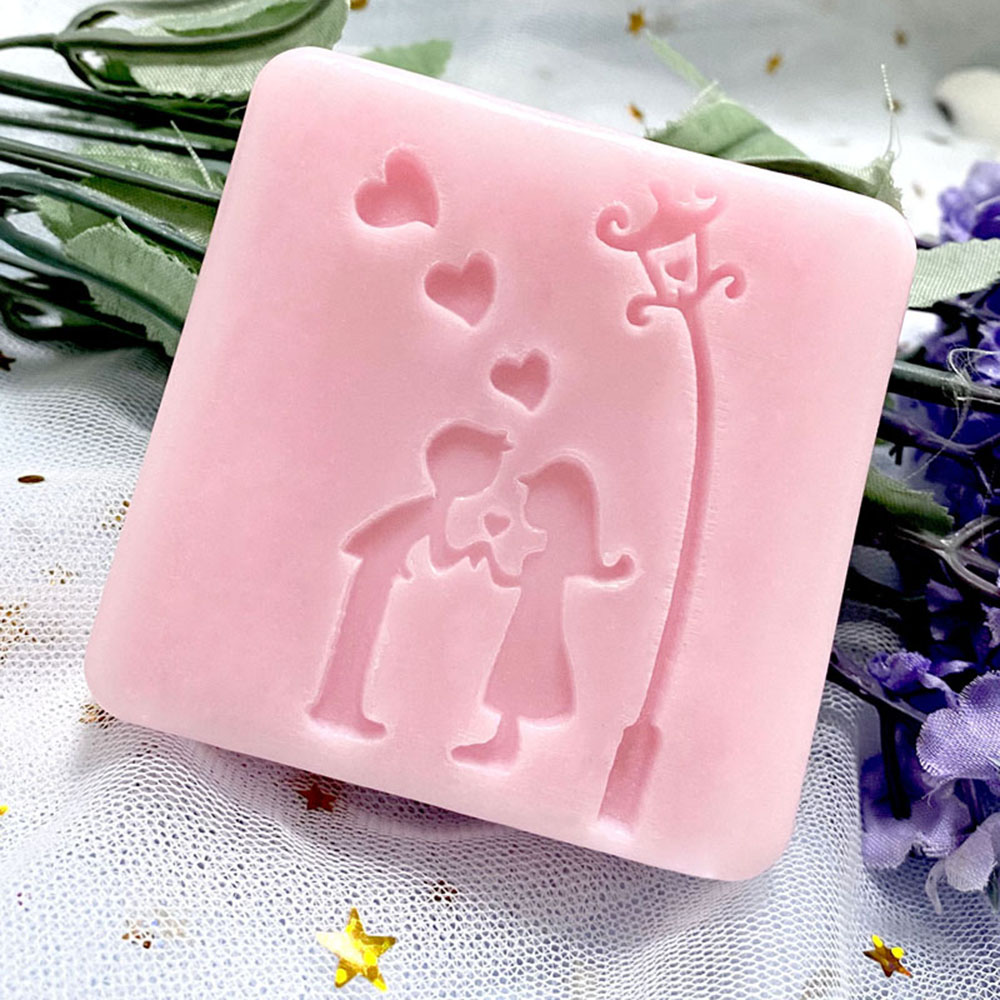 الحب كلمة أزهار عيد الحب الكرت - مراجعة Soap Stamp Custom وسعره