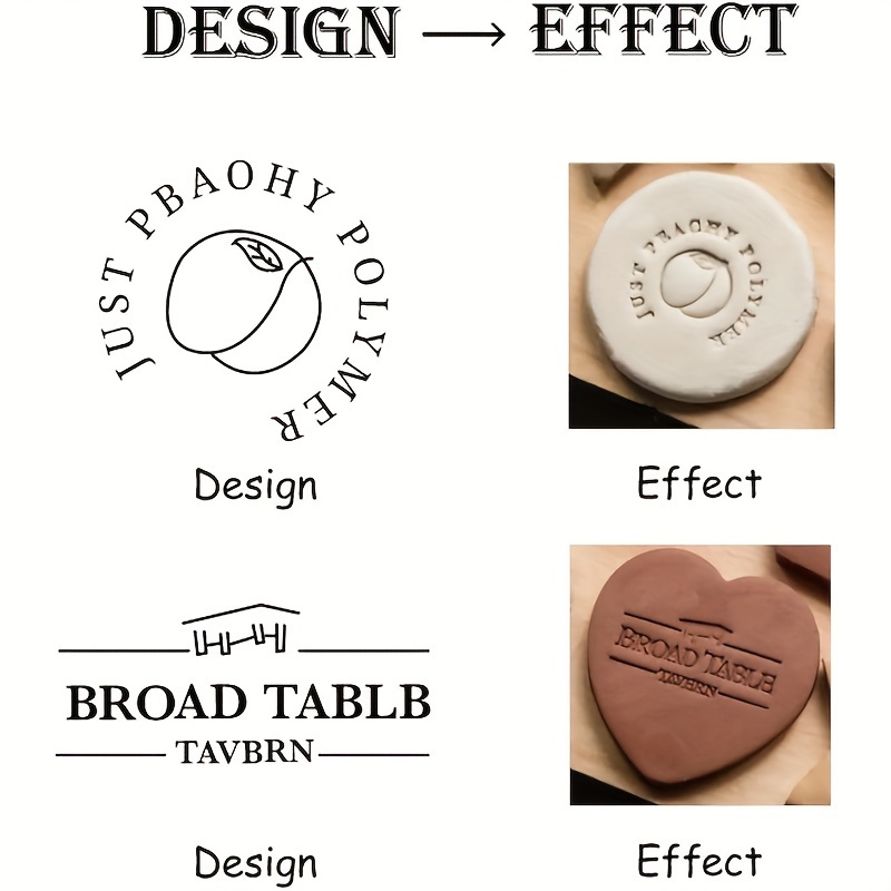 أختام طينية مخصصة للسيراميك بت - مراجعة Soap Stamp Custom وسعره