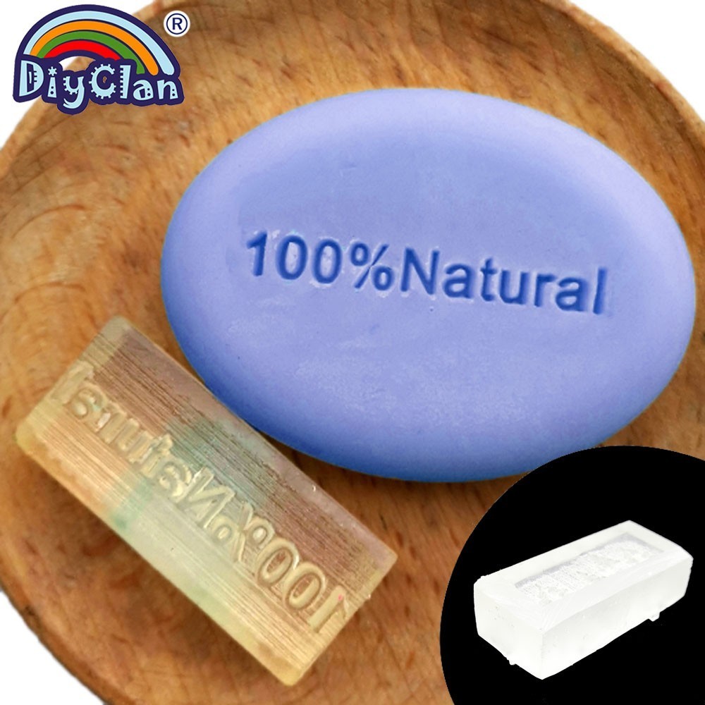 اليدوية الراتنج واضح الصابون خ - مراجعة Soap Stamp Custom وسعره