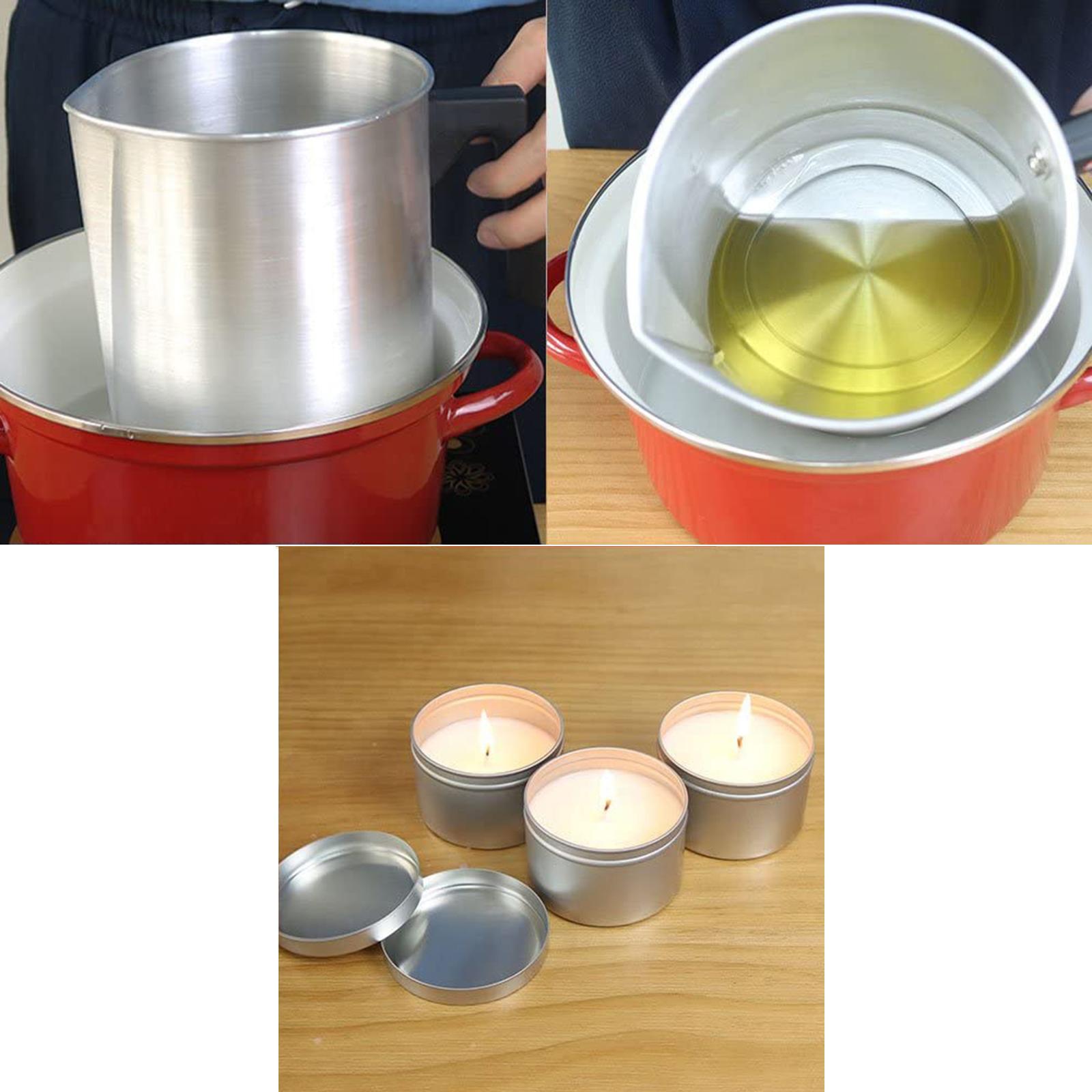 وعاء صهر وصب مزدوج الجدران مع  - مراجعة Soap Making Double Boiler وسعره