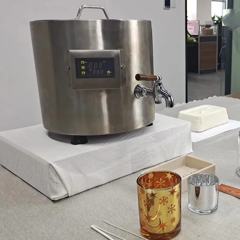 10L غلاية مزدوجة شمعة الشمع Me - مراجعة Soap Making Double Boiler وسعره